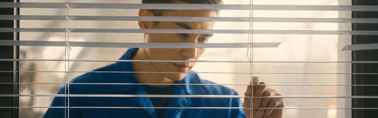 Reparación y sustitución de manivelas en una persiana en Rubí